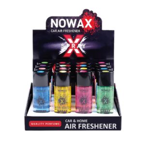 MIX №2  Αρωματικά Σπρέι Αυτοκινήτου X Spray (16 Τεμάχια σε Stand Έκθεσης)