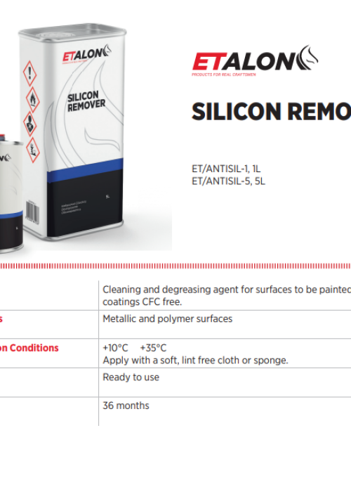 SILICON REMOVER TDS